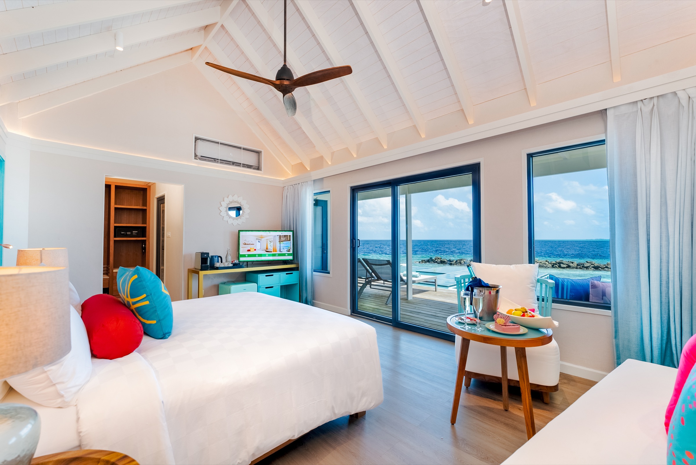 Sunset Water Villa with Pool at OBLU NATURE Helengeli by SENTIDO, view 2